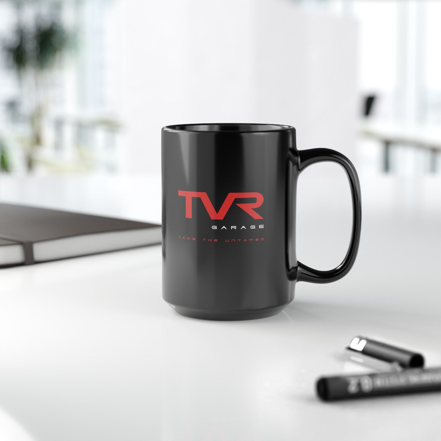 Tea in TVR Black Mug (11oz, 15oz)