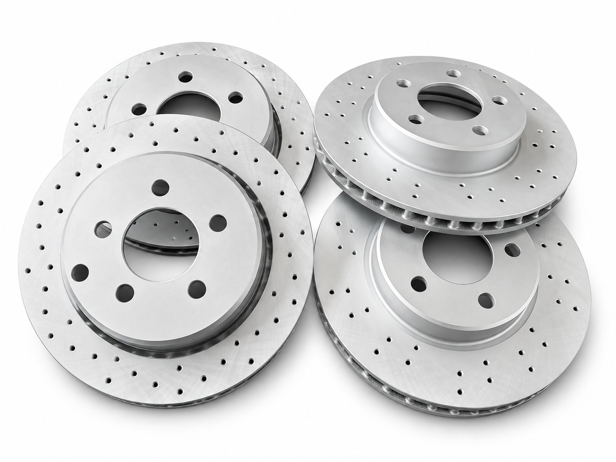 Front & Rear Brake Disc Kit – 304mm Front / 306mm Rear – CP6600 Front Calipers
