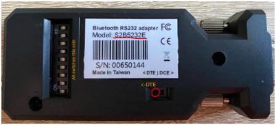 RSI-AJP Diagnostic Tool: Serial - Bluetooth Adaptor - Including Fly Lead