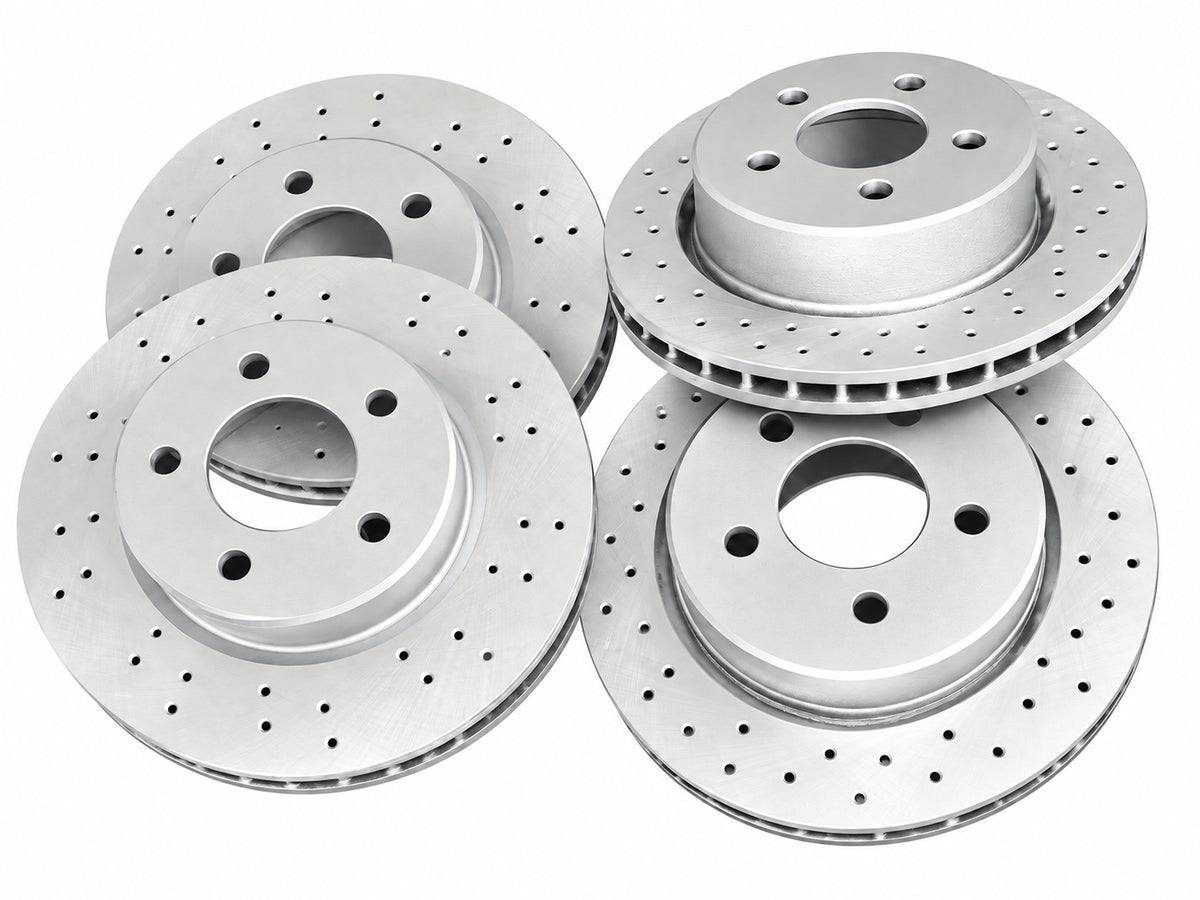 Front & Rear Brake Disc Kit – 304mm Front / 306mm Rear – CP6600 Front Calipers