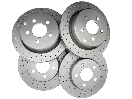 Brake disc kit, 291mm (Front) / 306mm (Rear)