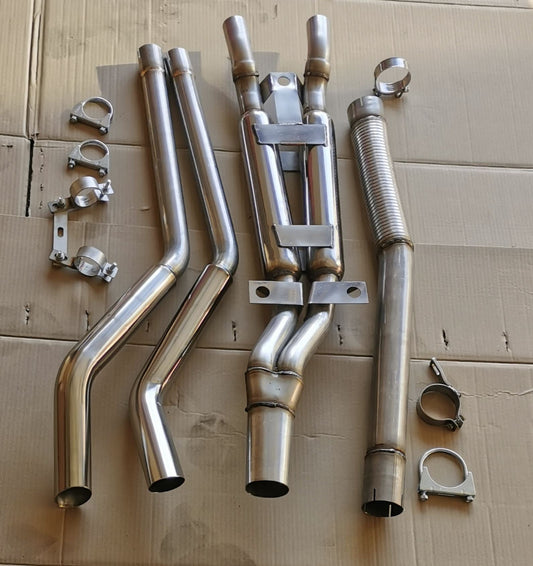 Stainless Steel “cherry bomb” sports exhaust