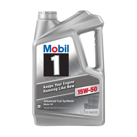 Mobil 1™ 15W-50 Engine Oil 5 Qrt.