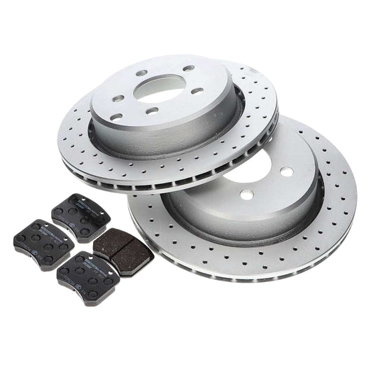 TVR Cerbera V8 - Brake Disc & Pad Kit Rear Performance Cerbera (TVR J7001 PERFRR KIT)