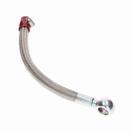 Hose fuel filter to pipe