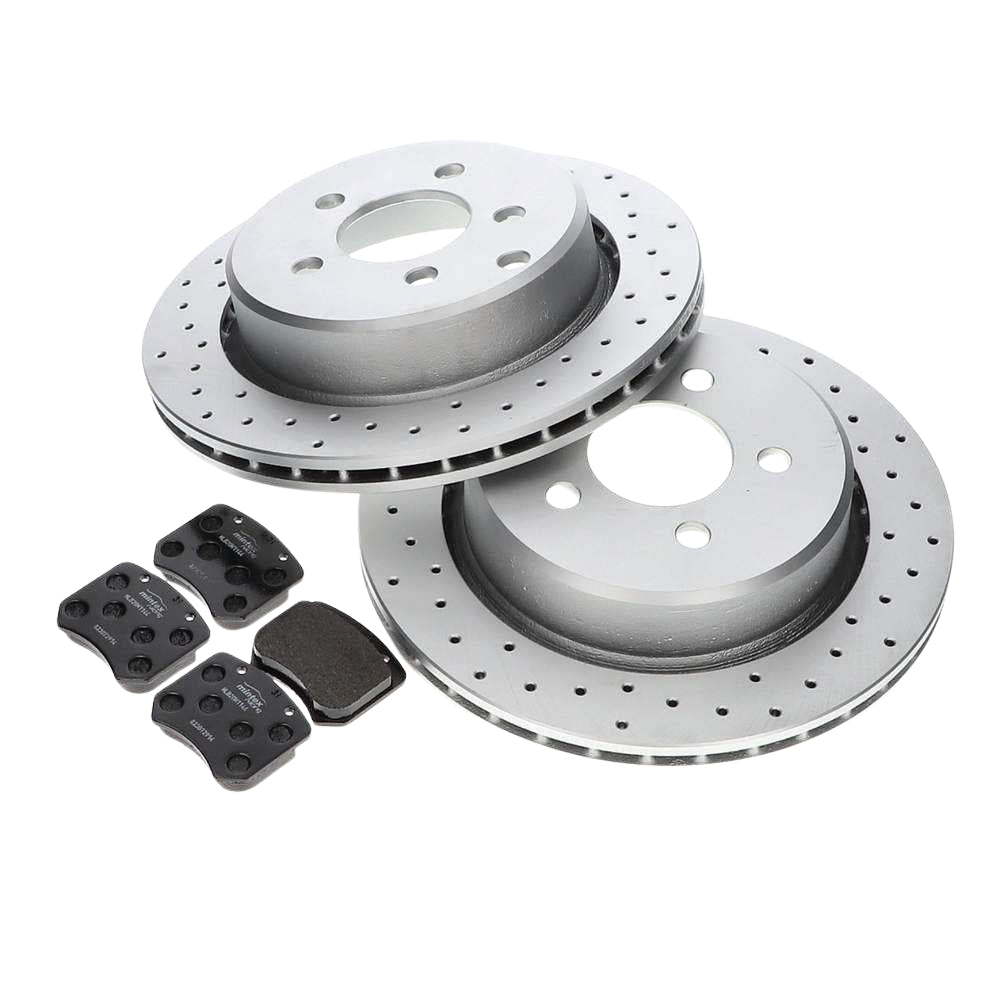 TVR Cerbera V8 - Brake Disc & Pad Kit Rear Premium Cerbera (TVR J7001 PREMRR KIT)