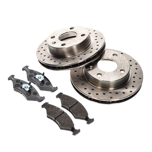 TVR Chimaera - Brake Disc & Pad Kit Front Performance Griffith 400/Chimaera/V8S (TVR J0001 PERFFR KIT)