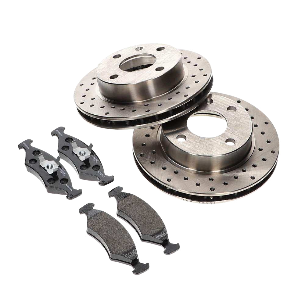 TVR Chimaera - Brake Disc & Pad Kit Front Premium Griffith 400/Chimaera/V8S (TVR J0001 PREMFR KIT)