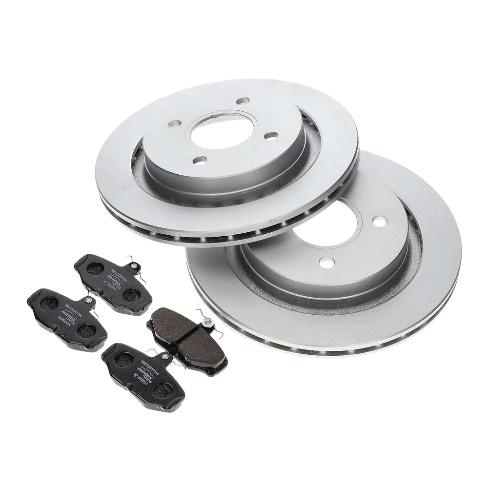TVR Chimaera - Brake Discs & Pad Kit Rear Standard Griffith 500/Chimaera 500 (TVR J0136 STDRR KIT)